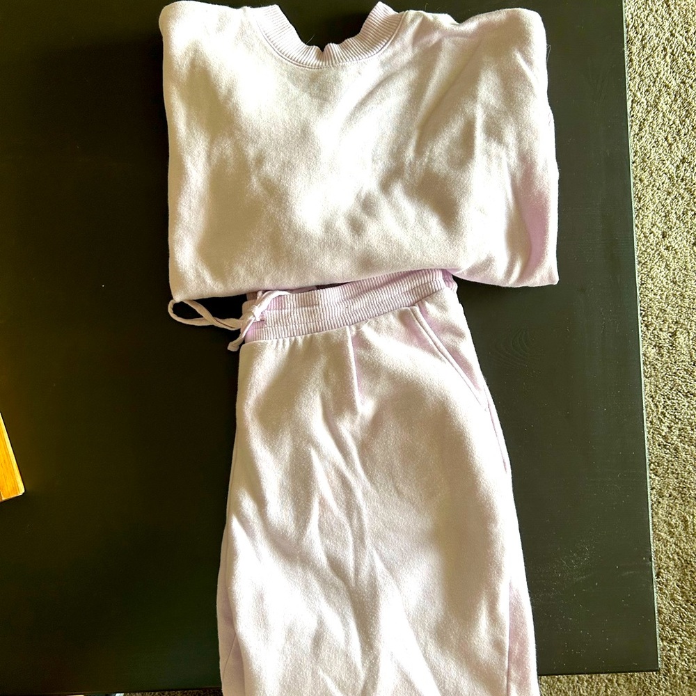 Light Pink Sweatsuit